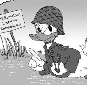 Zeichnung Donald Duck