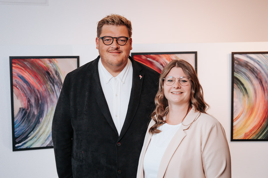 Fabian und Anja Metzner